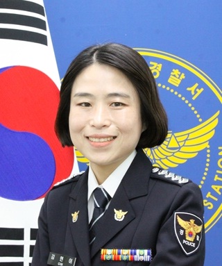 천안서북경찰서 경비교통과 교통조사팀 김현이 경사.