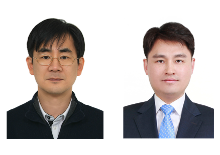 좌측부터 한국기술교육대학교 김상연(컴퓨터공학부), 배진우(에너지신소재화학공학부) 교수 (사진제공=한기대)