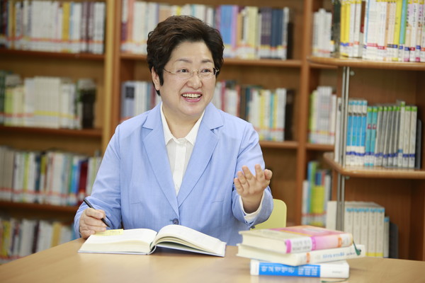 정상신 대전시교육감 후보가 대전시교육청 이전 계획을 발표했다. (사진제공=정상신 선거캠프)