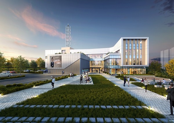 내포신도시 충남교통방송국 건립 예상도.