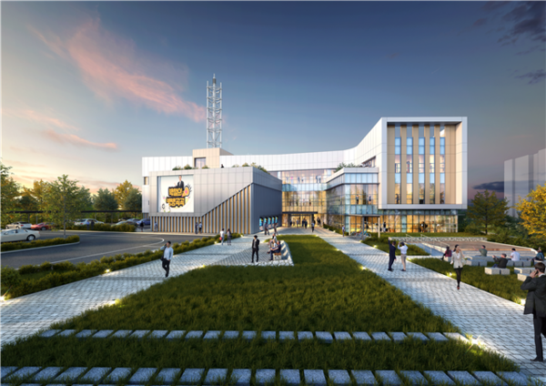 TBN 충남교통방송국 조감도.