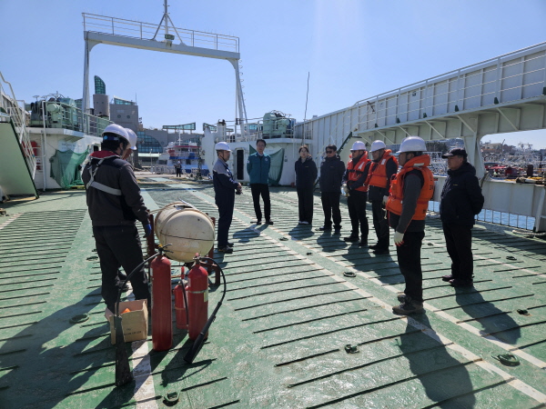 한국해양교통안전공단 보령운항관리센터, 봄철 여객선 해양사고 예방점검 