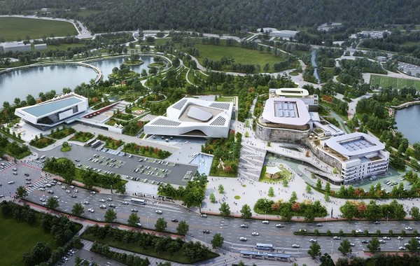 내포신도시 충남 예술의 전당 조감도.