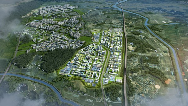 내포신도시 미래신산업 국가산업단지 조감도. (사진제공=홍성군)