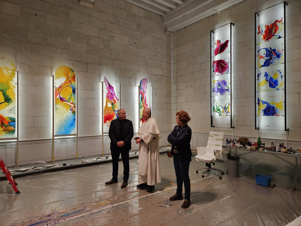 샹보르 성에 전시된 김인중 신부 작품[샹보르 성 및 데자르(Dezarts) 제공. 재판매 및 DB 금지 ⓒ Domaine national de Chambord 