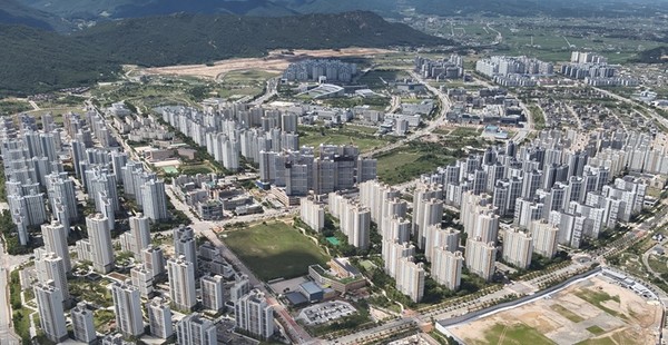 내포신도시 전경. (사진 제공= 충남도)