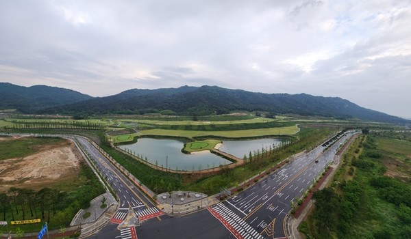 내포신도시 골프장 전경.(사진= 독자 제공)