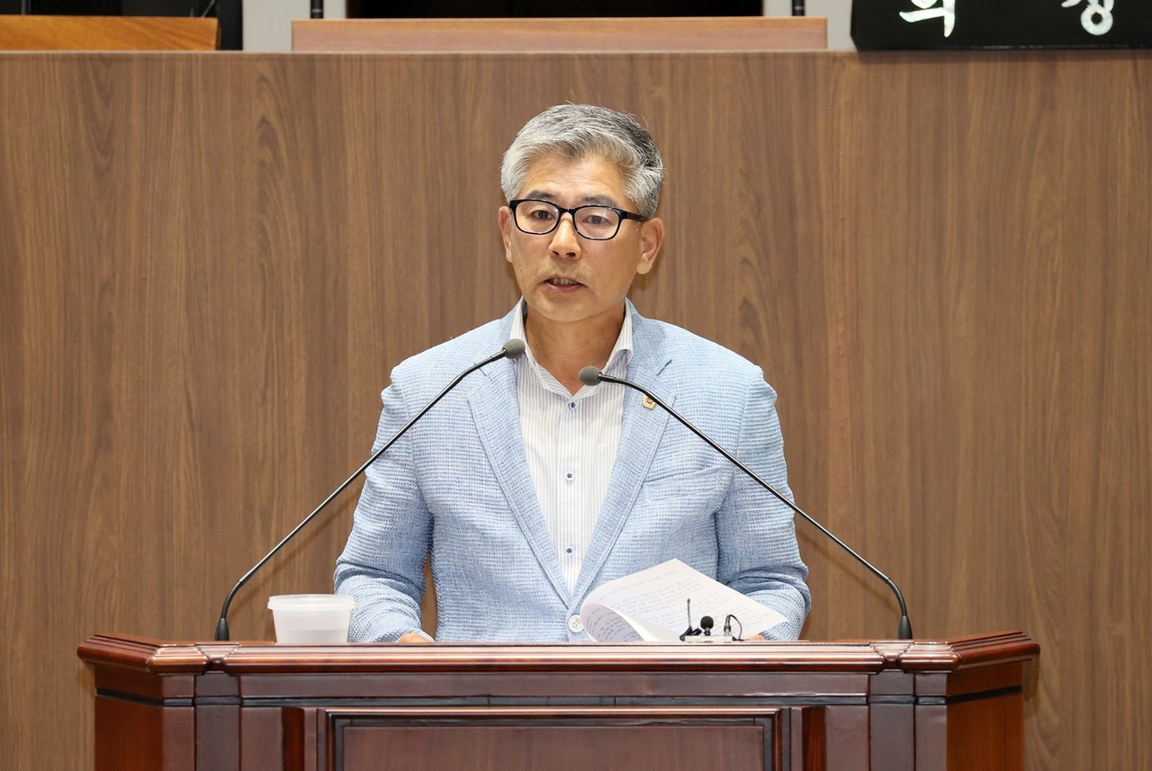 조철기 충남도의원.