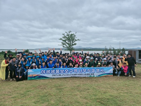 나무 식재 사진 (사진제공=당진시)