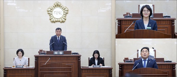 계룡시의회 제182회 정례회가 27일 마무리 됐다.(사진제공=계룡시의회)