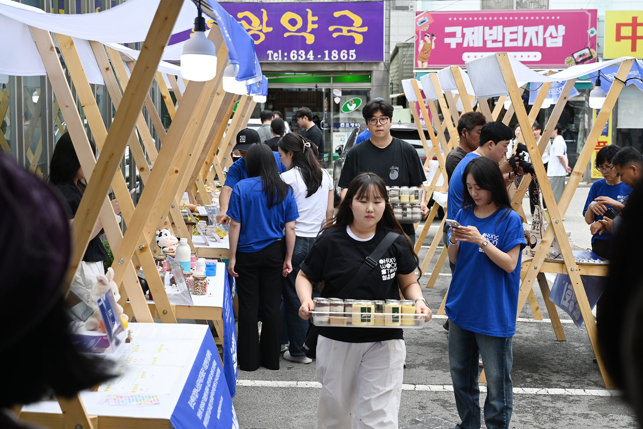 ‘2025 청운상회 로컬팝업페스타’가 26일 성황리에 마무리 됐다. (사진제공=홍성군)