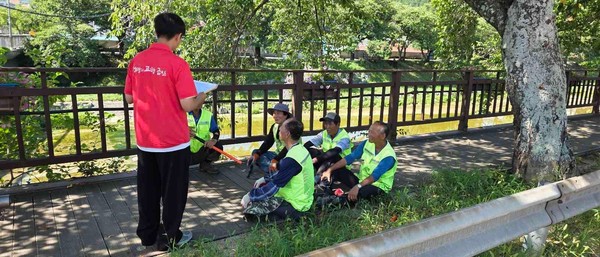 온열질환 예방 교육 (사진제공=금산군청)