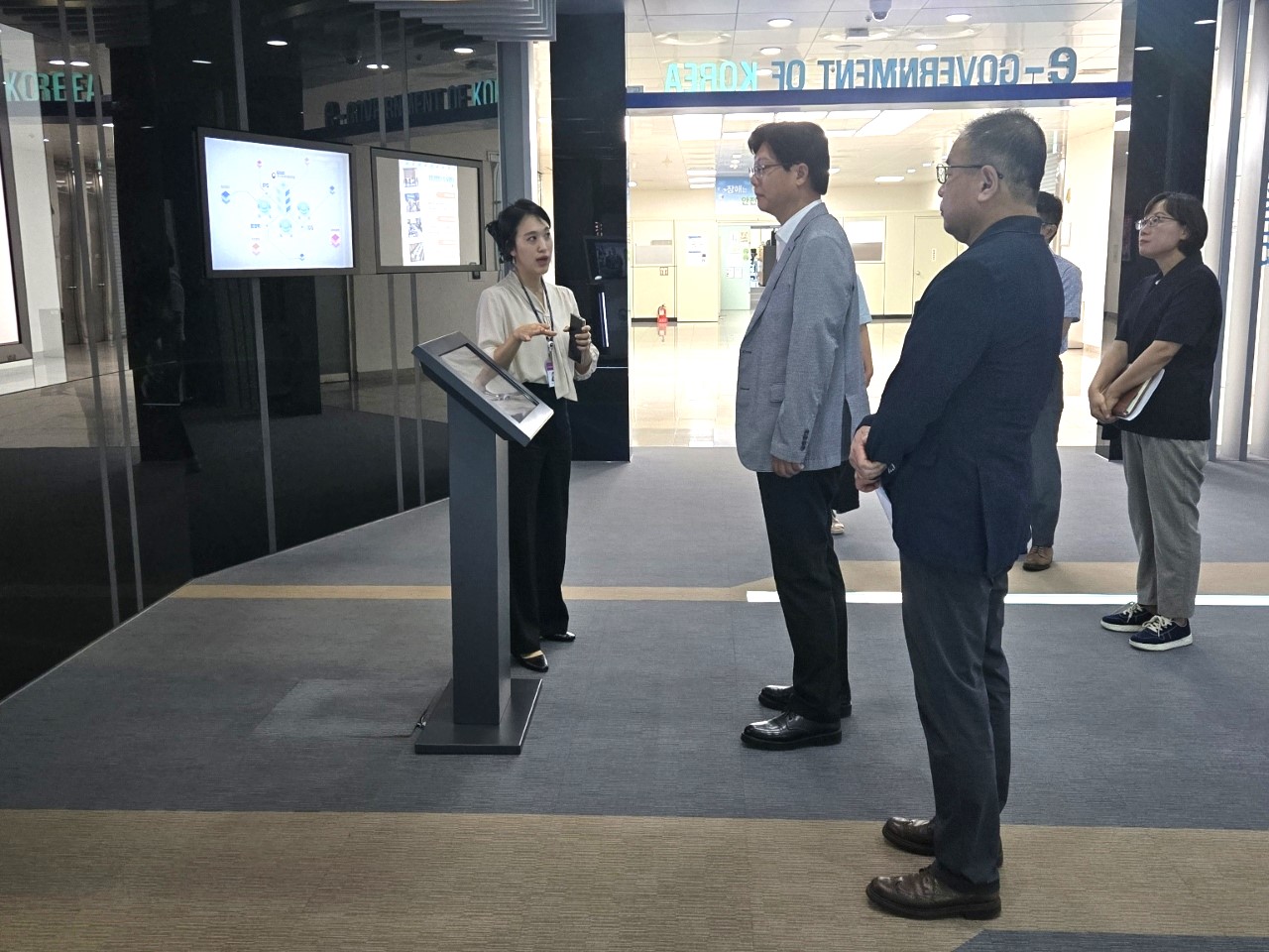 병무청이 5일 국가정보자원관리원을 방문해 정보보호 협력 강화에 나섰다.(사진제공=대전충남병무청)