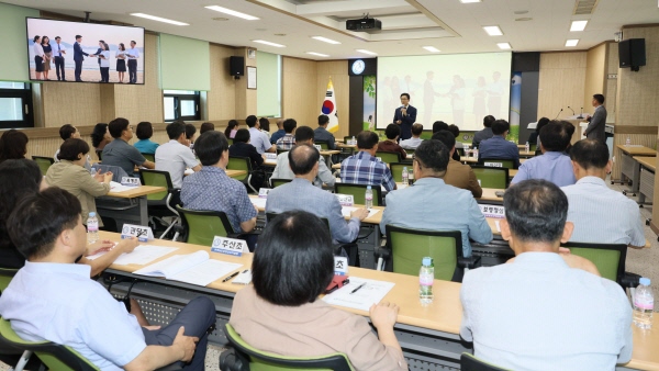 보령교육지원청, 2025학년도 2학기 교(원)장 회의( 사진제공=보령교육지원청)