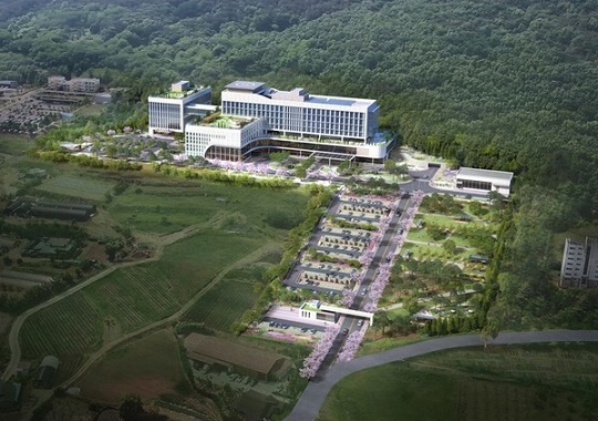 아산 경찰병원 조감도.[사진 제공= 충남도]