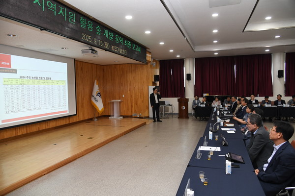 부여군, ‘인동초’ 활용한 지역 술 개발(사진제공=부여군)