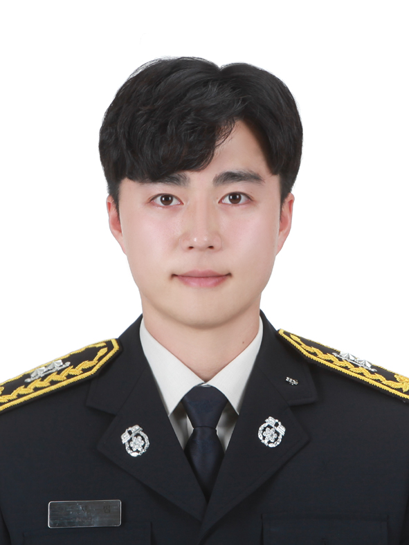 서천119안전센터 소속 노재범 소방사.(사진제공=서천소방서)