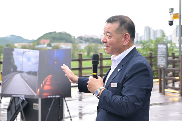 공주시가 백제역사지구의 유네스코 세계유산을 연결하는 ‘백제문화이음길 조성사업’ 준공식을 가졌다.(사진제공=공주시)
