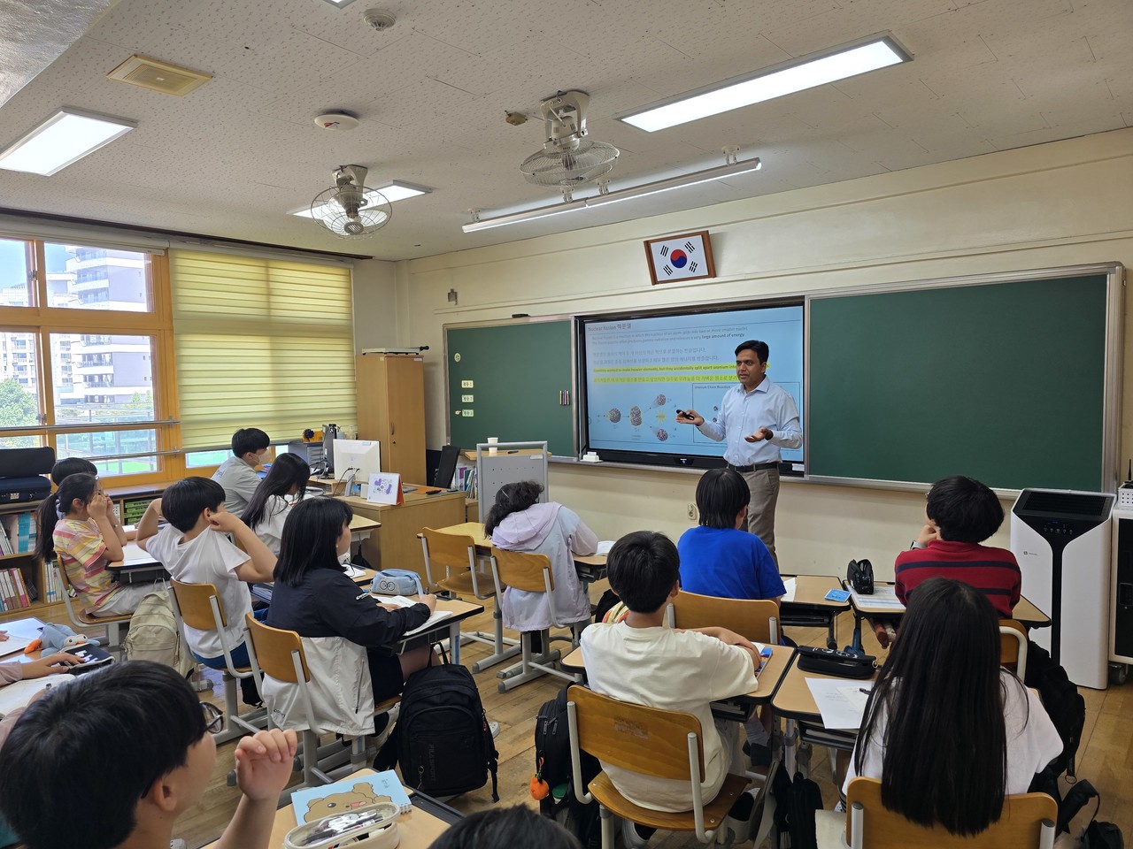 대덕초의 ‘대덕 유레가 학부모 명예 교사’ 수업 모습. (사진제공=대전교육청)