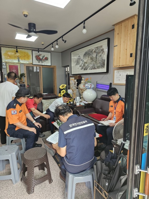 금산소방서 특별경계근무 (사진제공=금산소방서)