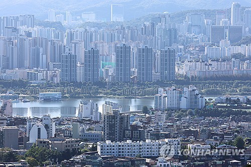 서울도심의 아파트.[사진=연합뉴스]