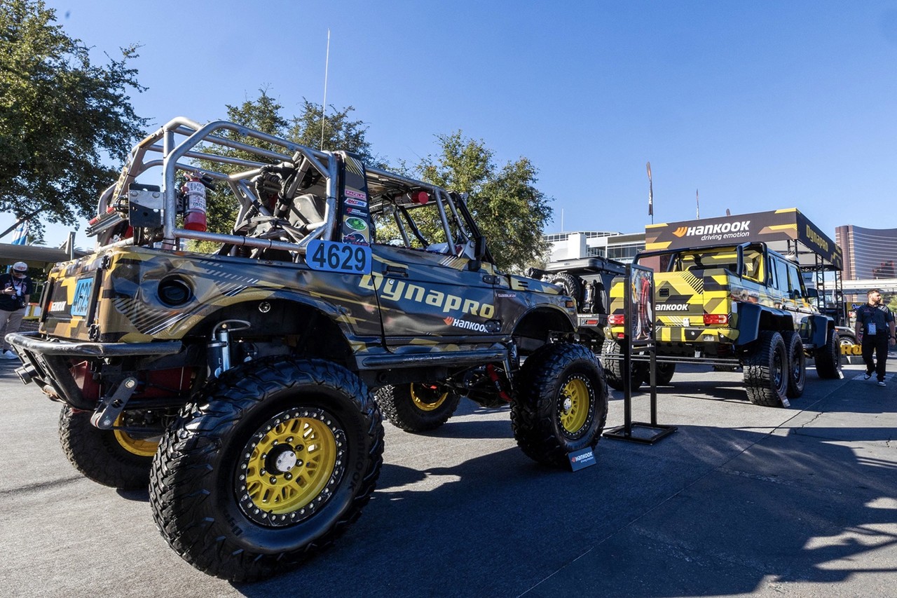 한국타이어앤테크놀로지가 오는 7일까지 미국 라스베이거스 컨벤션센터에서 열린 북미 최대 자동차 부품 박람회 ‘세마쇼’에 참가했다.(사진제공=한국타이어)