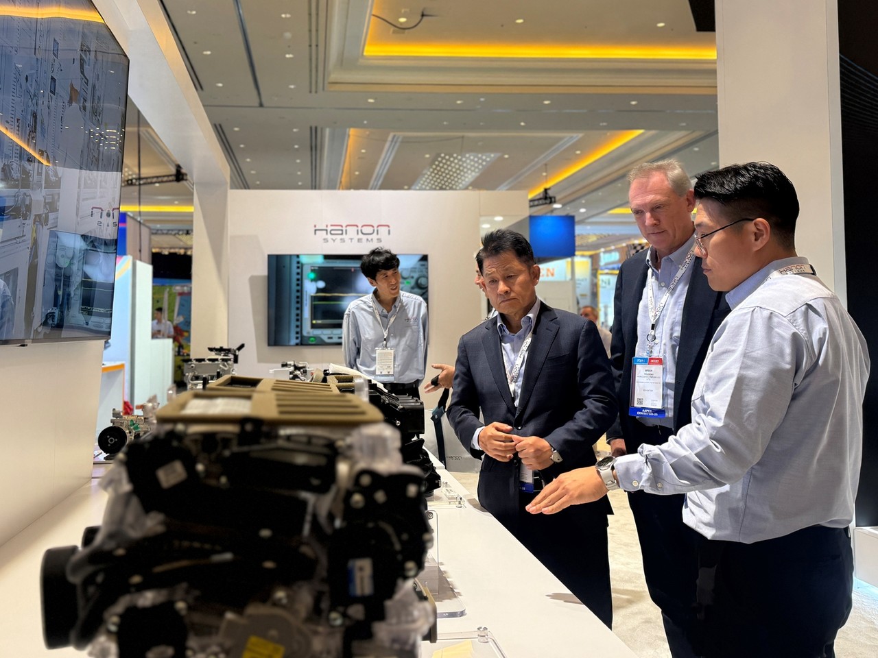 한온시스템이 4일부터 6일까지 미국 라스베가스에서 열리는 AAPEX 2025에 처음으로 참가해 북미 시장 공략 강화에 나선다.(사진제공=한온시스템)