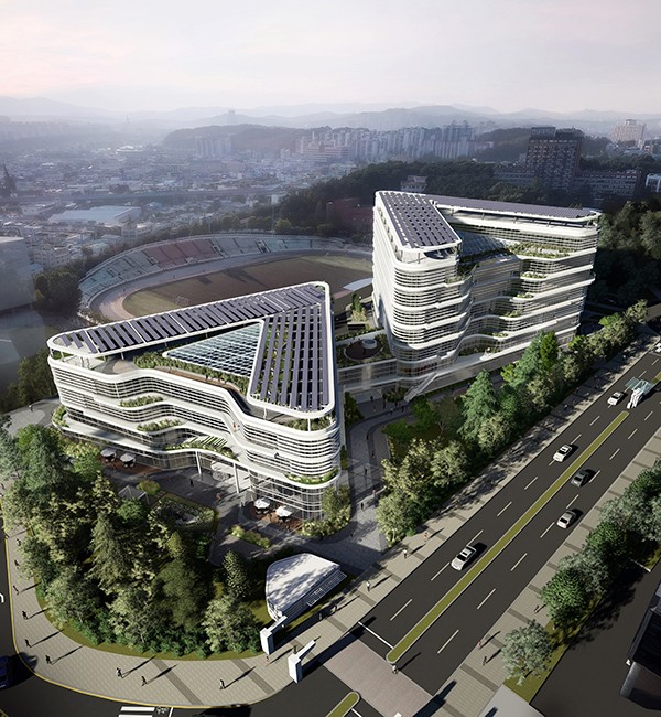 한남대 캠퍼스혁신파크 조감도. (사진제공=LH)