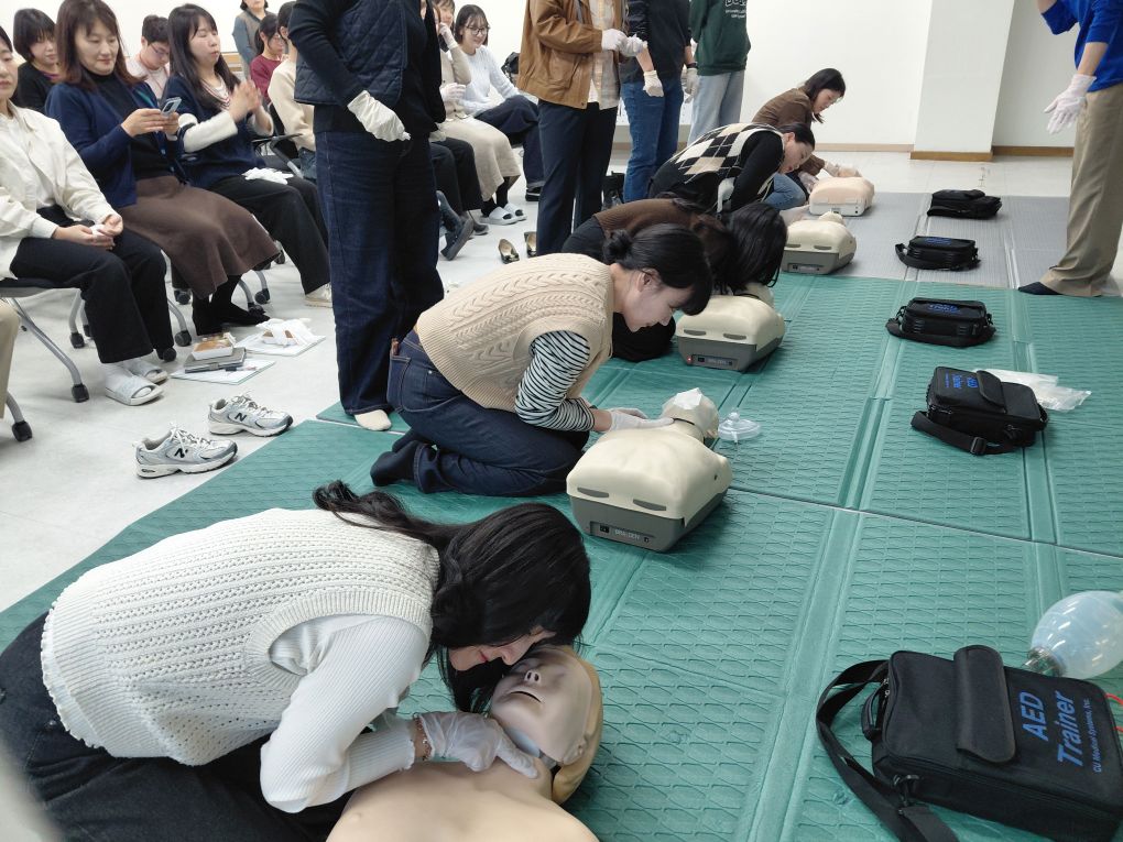 서구보건소 간호직 공무원 역량 강화 교육. (사진제공=대전 서구)