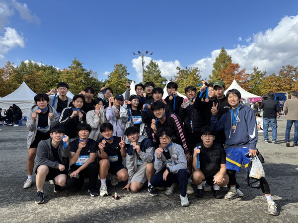 2025 전마협 대전 코리아 마스터즈 최강전 마라톤대회 금산고등학교 (사진제공=금산고등학교)