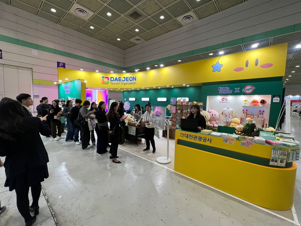 2025 코리아 마이스 엑스포 내 대전 ICE 홍보관 전경. (사진제공=대전관광공사)
