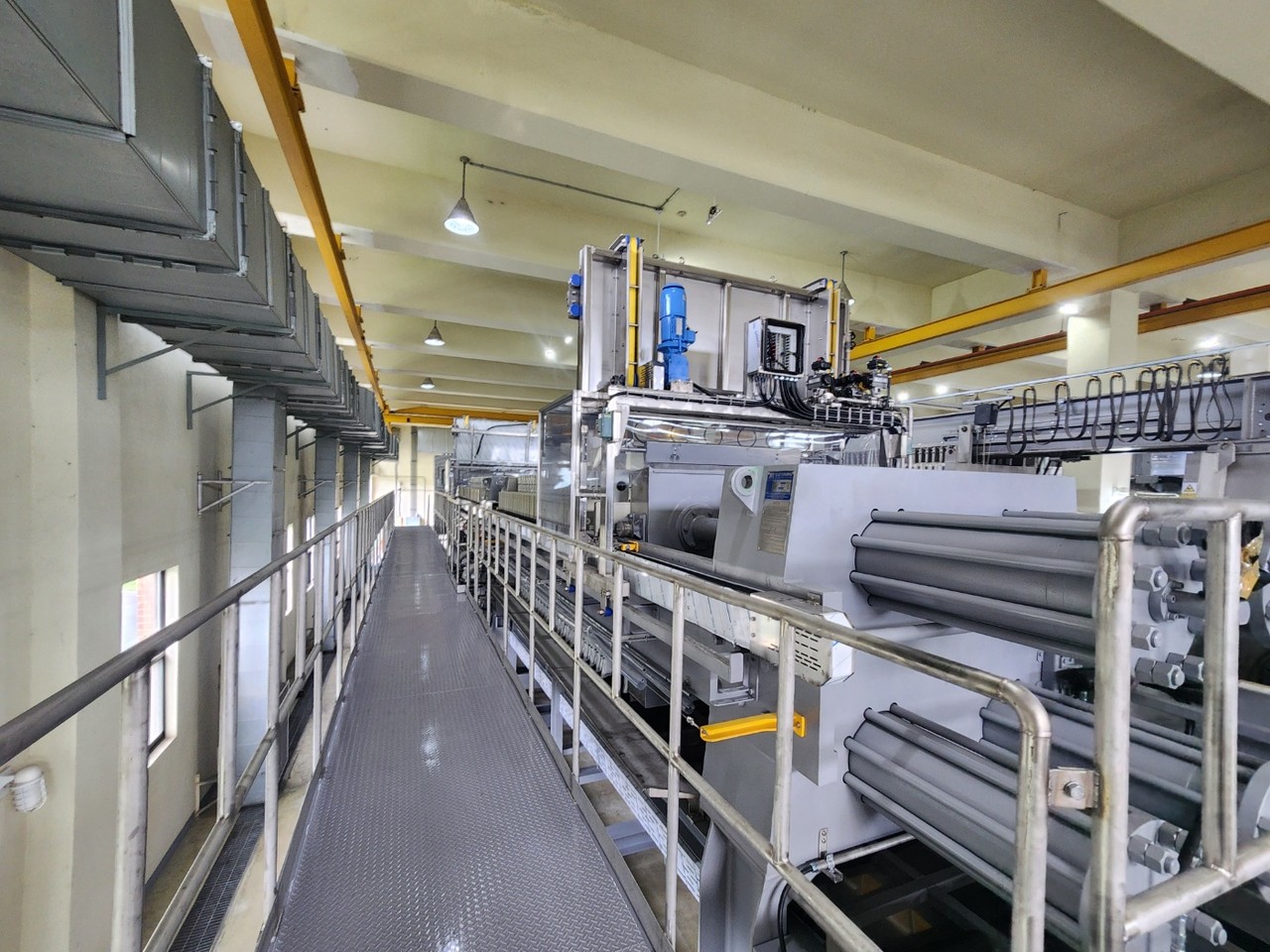 신탄진정수사업소 노후 탈수설비 교체 사업.(사진제공=대전시 상수도사업본부)