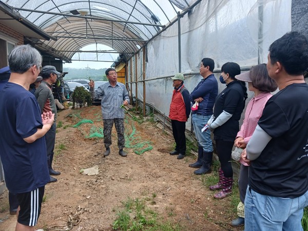 기초영농기술 교육 모습(사진제공=홍성군농업기술센터)