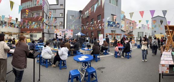 8일 태안읍 동부시장 주차장 일원에서 열린 태안 풍류마당 모습. (사진제공=태안군)