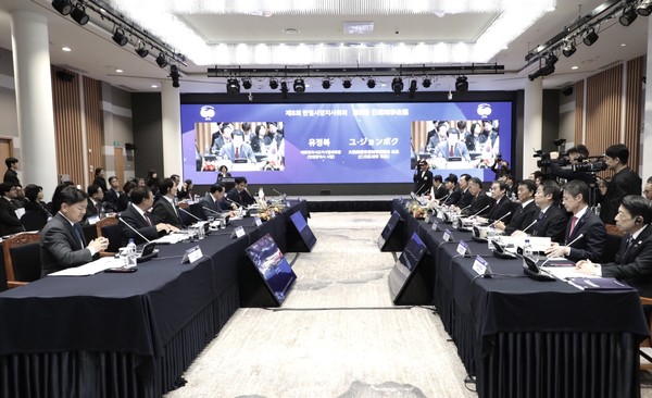 12일 대한민국 5개 시도와 일본 9개 현 등 총 14개 한일 광역자치단체장이 참석한 한일시장지사회의가 열리고 있다.(사진제공=세종시)