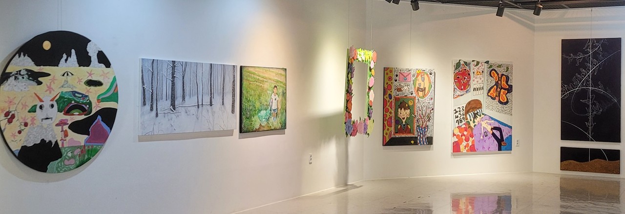 목원대 대학미술관 목원한국화 페스티벌 전시 모습. (사진제공=목원대학교)