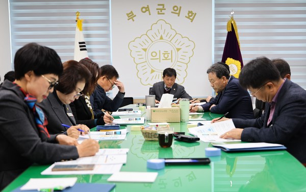 2025년 제7차 의정협의회 개최(사진 제공=부여군)