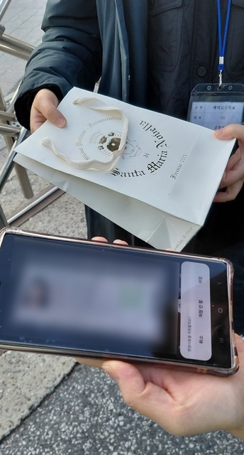 대전경찰이 수능 당일인 13일 긴급수송, 수험표 전달 등 수험생 편의 제공 26건을 지원했다.(사진제공=대전경찰청)