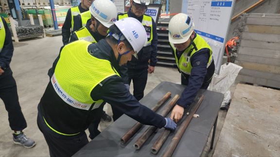 서부발전, 시설물 상태와 주요 작업 안전조치 이행 상태 집중 점검 모습  (사진제공=서부발전)