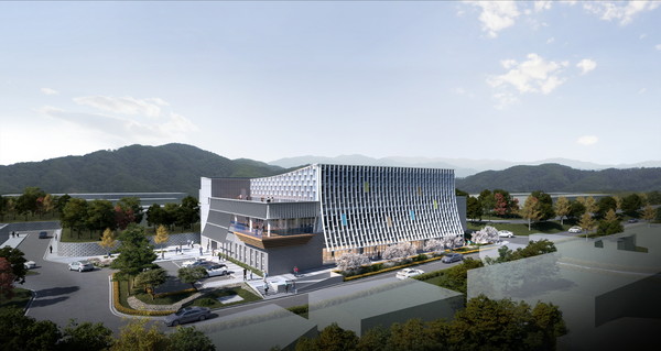 동부여 다목적체육관 조감도(제공=부여군)