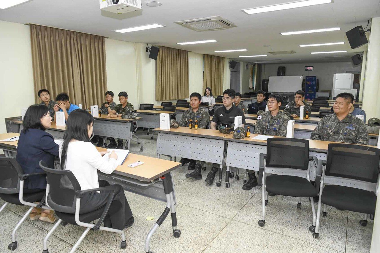 대전충남병무청이 13일 ‘폴리텍대 학생의 취업맞춤특기병 선택기’를 공개했다.(사진제공=대전충남병무청)