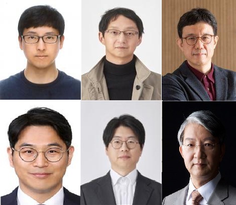 (왼쪽부터) KAIST 최윤재, 김태균, 예종철, 김현우, 홍승훈, 이상엽 교수. (사진제공=KAIST)