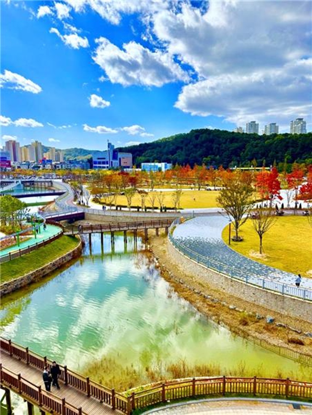 갑천생태호수공원.(사진제공=대전시)