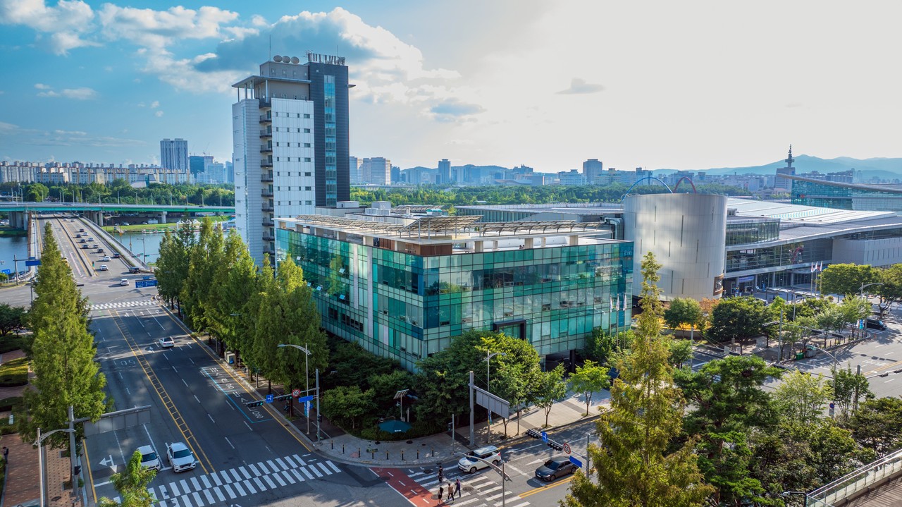 연구개발특구진흥재단 본사 전경.