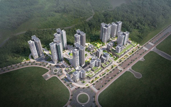 5-1생활권 L9블록 ‘엘리프 세종 스마트시티' 조감도.(자료제공=세종시)