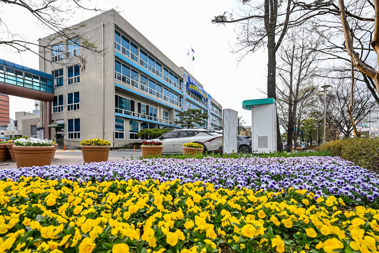 대전 중구청사 전경.