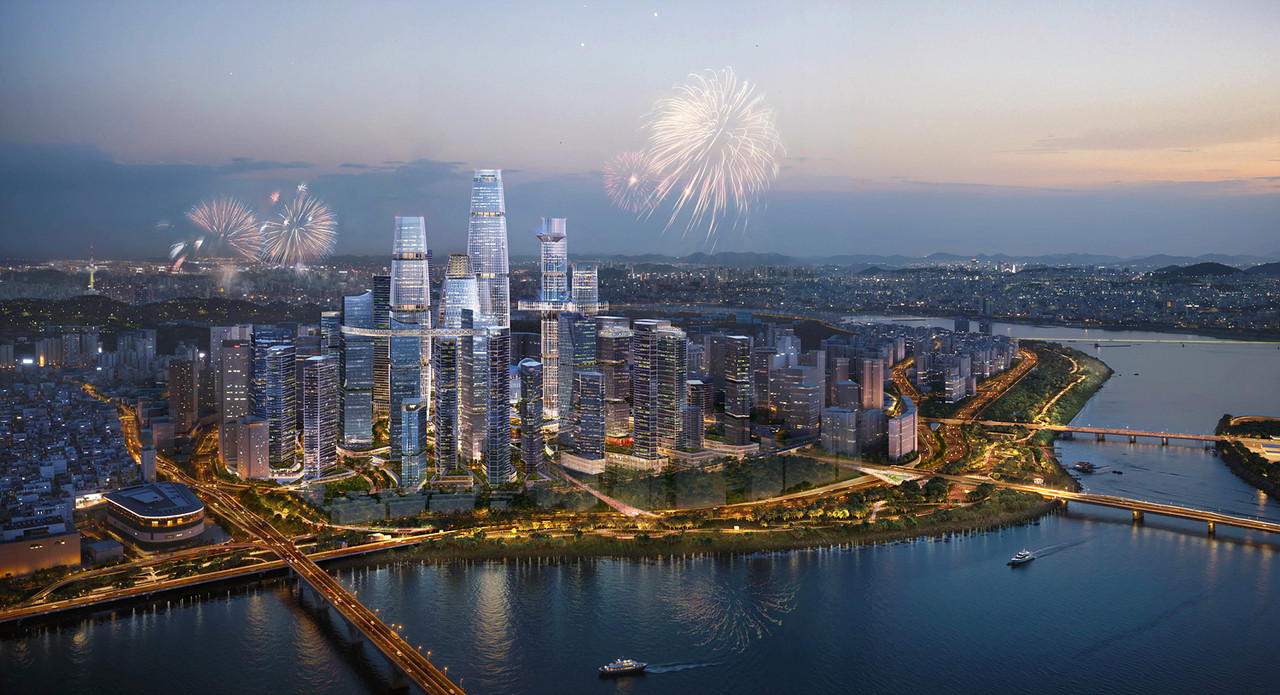 용산국제업무지구 조감도. (사진제공=코레일)