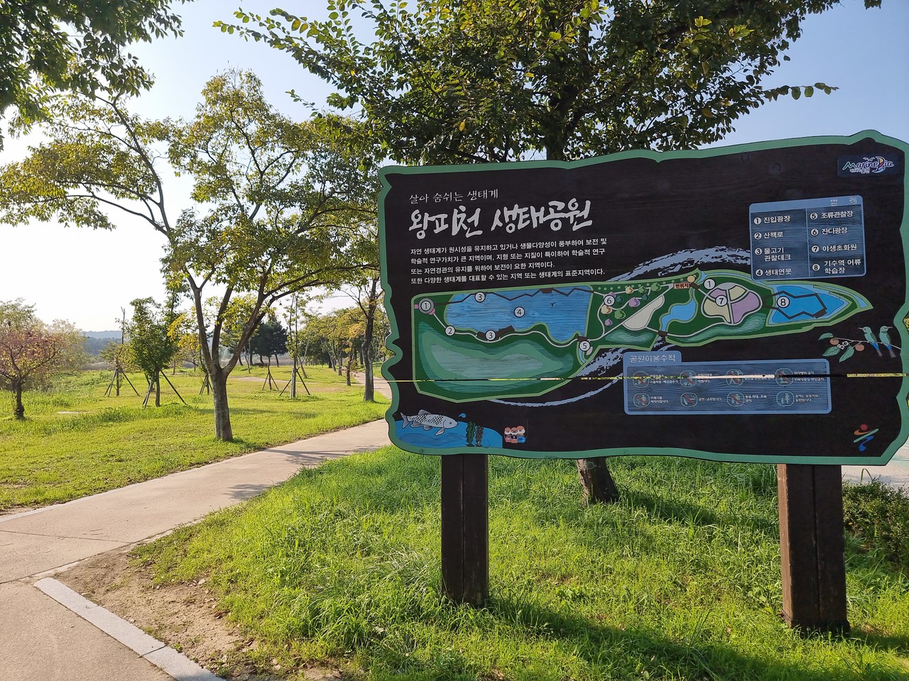 놀숲패스 시범투어 울진 코스 방문지 중 ‘왕피천공원’ (사진제공=코레일관광개발)