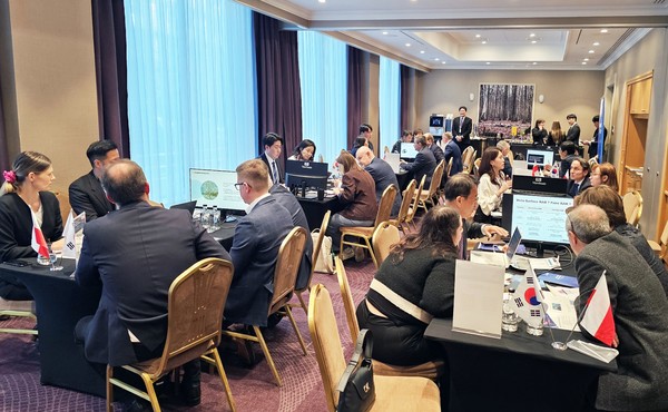 폴란드 바르샤바에서 방위산업 기술 비즈니스 교류가 진행되고 있다. (사진제공=대전TP)