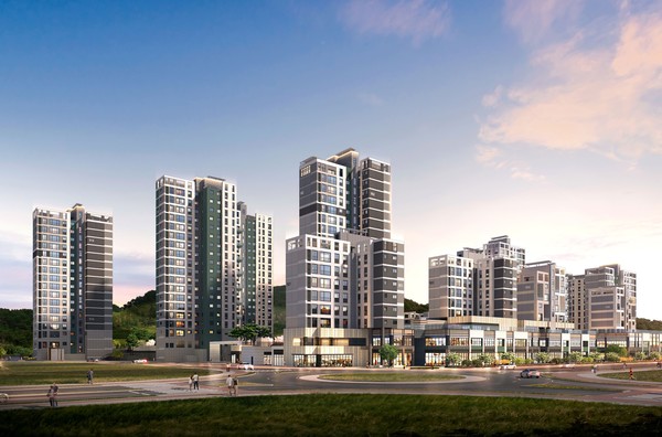 엘리프 세종 스마트시티 투시도.(자료제공=계룡건설)